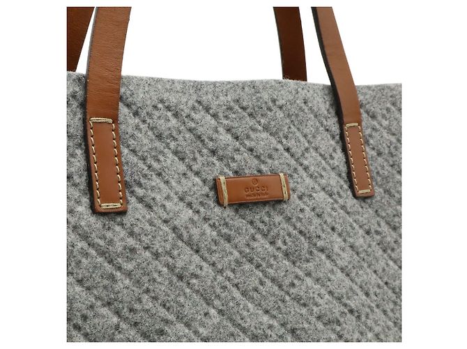 Borsa Tote Diamante GUCCI Marrone - vista 8