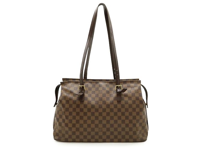 Borsa Tote Chelsea Damier Louis Vuitton Marrone - vista 2