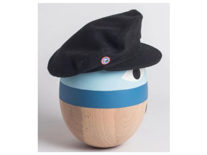 Autre Marque cappellino nero LA PANTOUFLE A PEPERE - vista 3