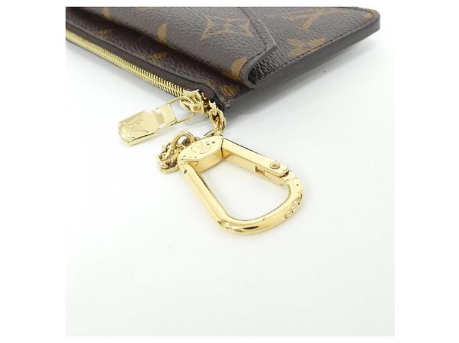 Visitenkartenetui Monogram Louis Vuitton Braun - Ansicht 4