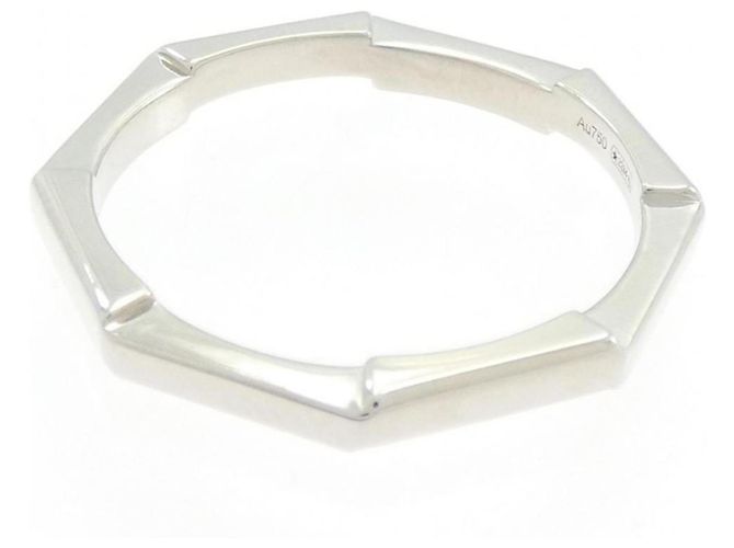Anello Specchio Gucci in Oro Bianco - vista 3