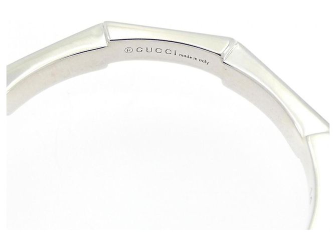Anello Specchio Gucci in Oro Bianco - vista 4