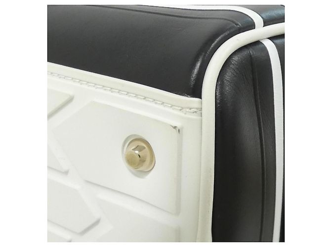 Borsa a mano Vibe Small Christian Dior Nero Bianco - vista 3