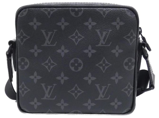 Borsa a Spalla Get Away Monogram Eclipse di Louis Vuitton Nero - vista 2
