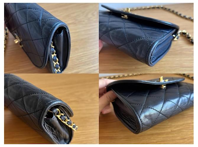 Chanel Classic Flap Vintage (mini) Nero - vista 5