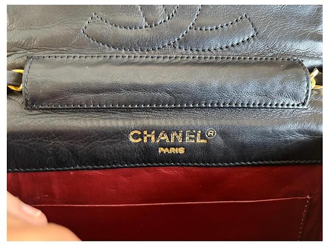 Chanel Classic Flap Vintage (mini) Nero - vista 9