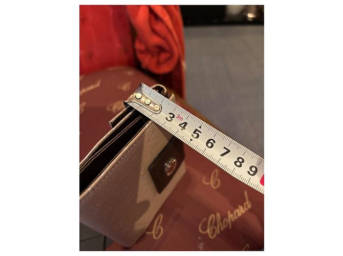 Portafoglio Bulgari Monogramma Beige e Pelle Marrone - vista 7
