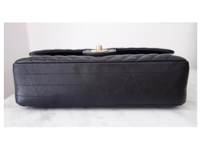 Borsa Chanel Timeless Media Nero - vista 7