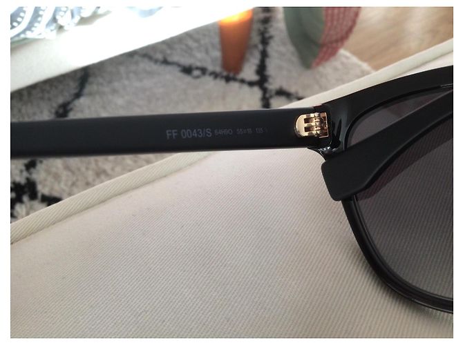 Fendi Sonnenbrille Schwarz Resin FF0043/S - Ansicht 7