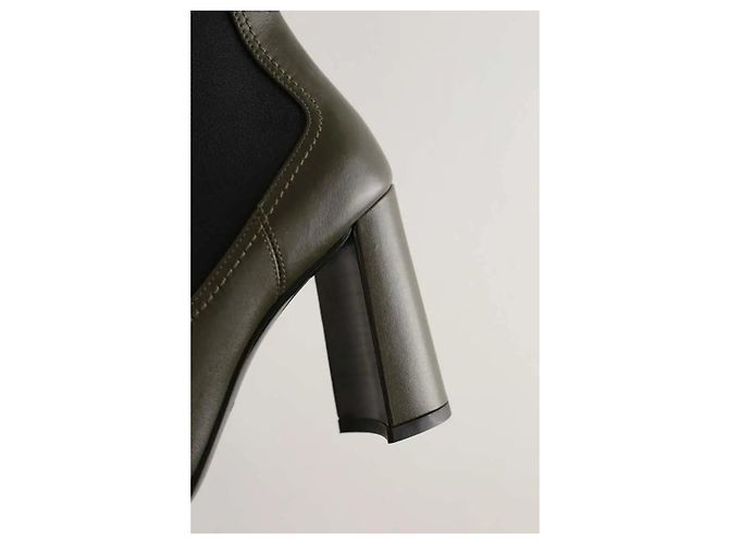 Nina Ricci Khaki leather boots - view 5