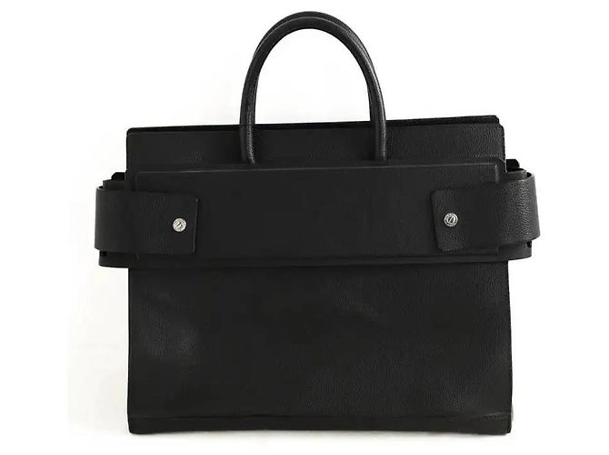Givenchy Borsa Tote Horizon in Pelle Nera - vista 4