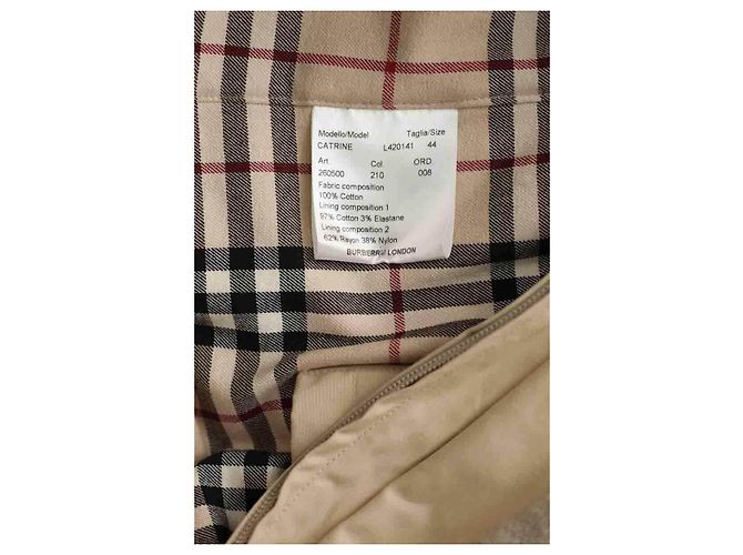 Burberry Beige Jacke - Ansicht 4