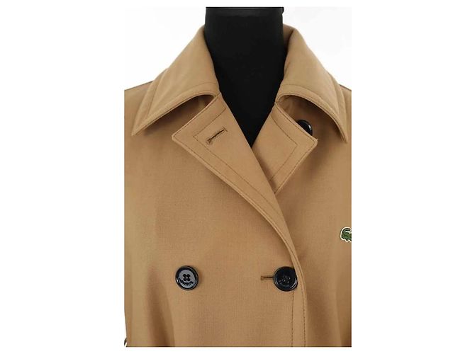 Lacoste Trench camel Cammello - vista 2