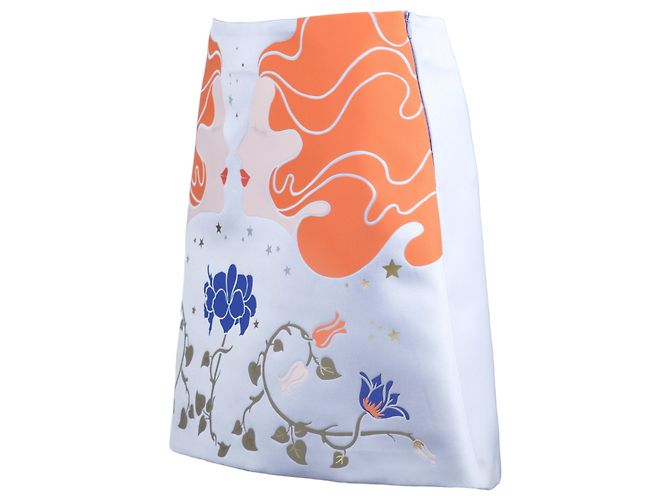 Autre Marque Set Giacca e Gonna Floreale Blu Vivetta Marrone chiaro - vista 14