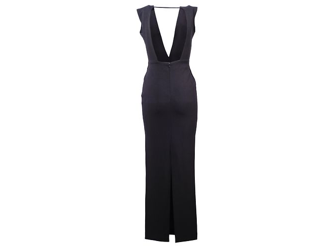 Autre Marque Schwarzes Maxi-Kleid Solace London - Ansicht 3