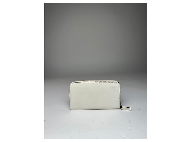 Vintage Marni Zippy Leather wallet White - view 4