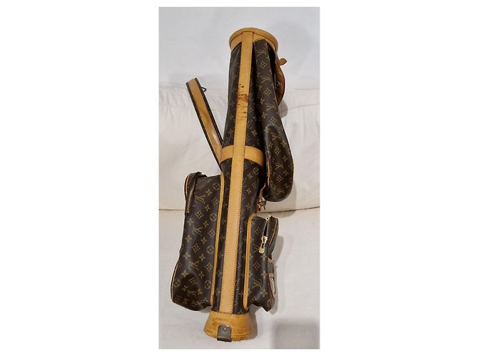 Louis Vuitton Monogram Golf Bag Brown - view 10