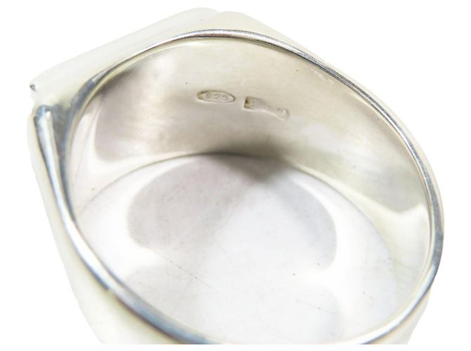 Louis Vuitton Silver Band Ring - view 8