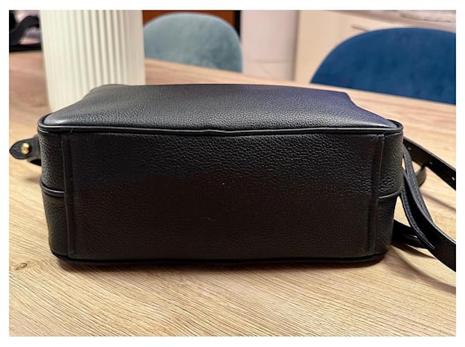 Borsa a tracolla Prada in pelle nera Nero - vista 15