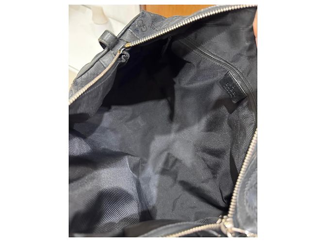 Borsa a mano Gucci in tela GG nera Nero - vista 15