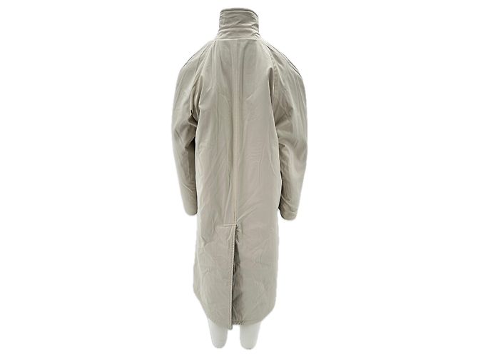 Autre Marque Abrigo reversible gris de lana - vista 6