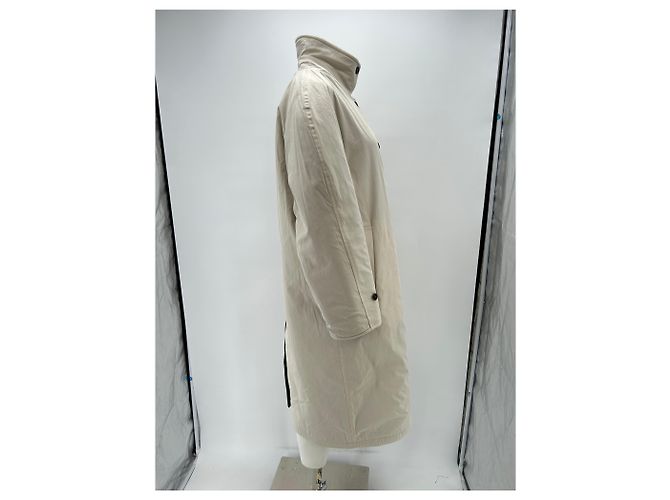 Autre Marque Abrigo reversible gris de lana - vista 7