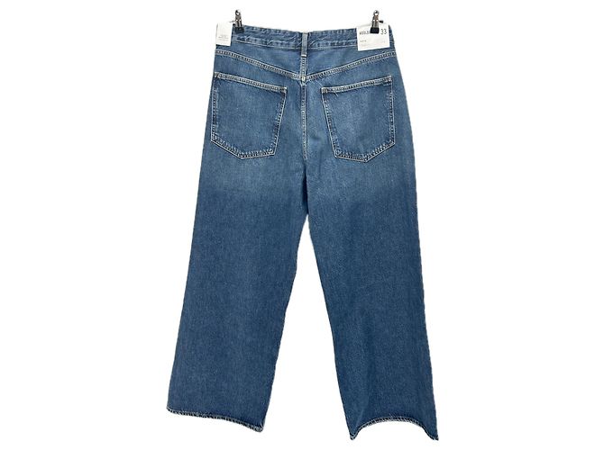 Jeans Agolde Vana blu in cotone Taglia 33 - vista 2