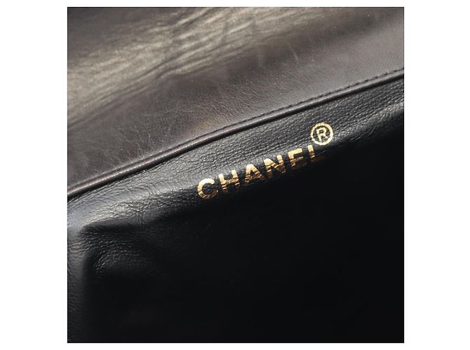 Timeless Chanel Matelassé Lammleder Rucksack Schwarz - Ansicht 4