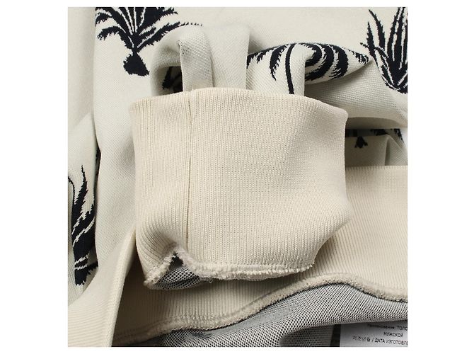 Sudadera de poliéster intarsia Palm Tree de Jil Sander Blanco - vista 6
