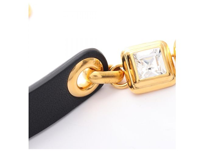Timeless Cinturón de cuero Chanel Coco Mark Negro - vista 5