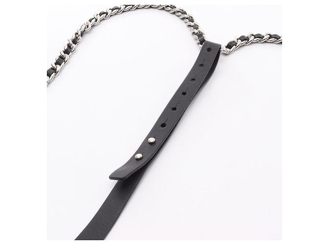 Timeless Chanel Coco Mark Ledergürtel Schwarz - Ansicht 5