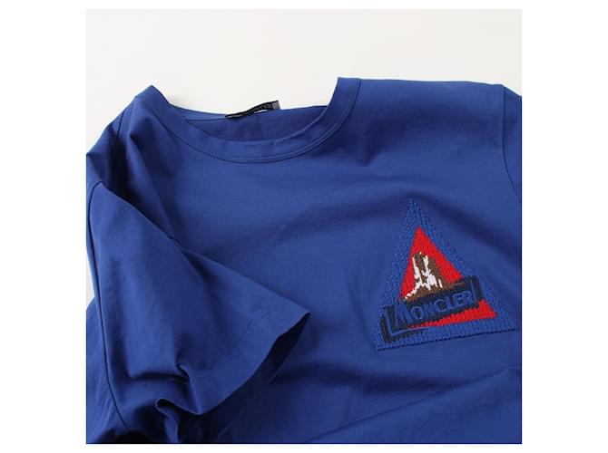 Top de algodón azul Moncler - vista 10