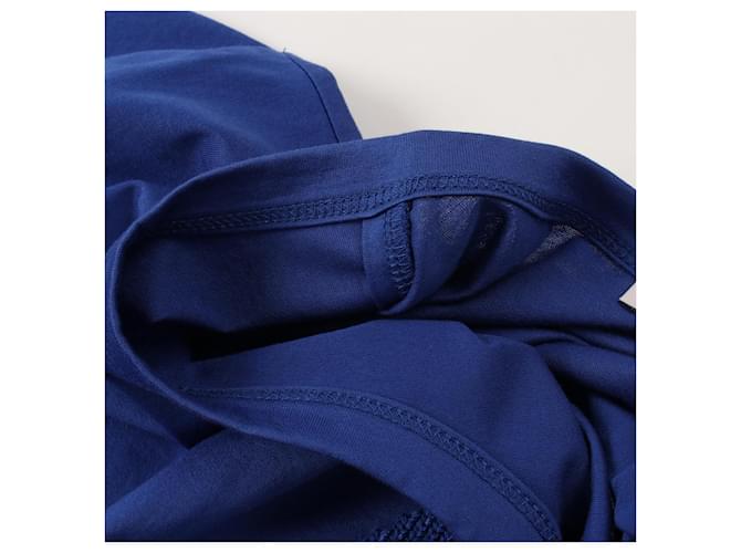 Top de algodón azul Moncler - vista 7