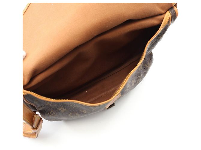 Borsa a Spalla Saumur 30 Monogram Louis Vuitton Marrone - vista 3