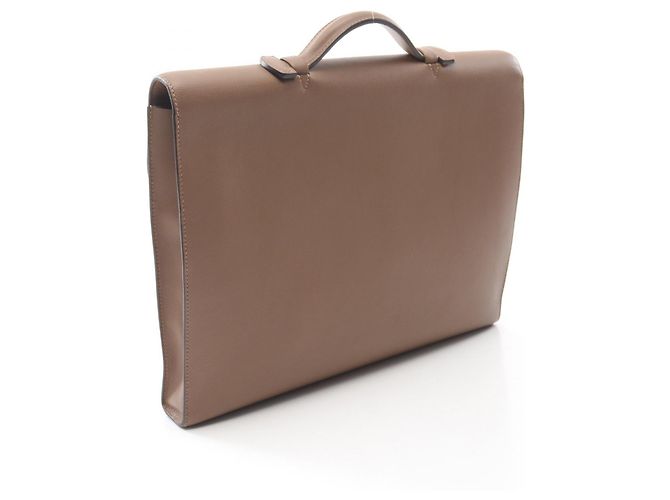 Borsa da Lavoro Evercolor Sac à Dépêches di Hermès Marrone - vista 2