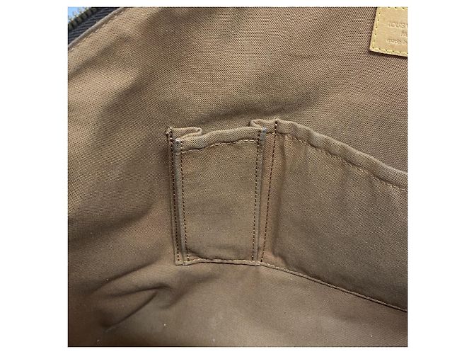 Borsa a mano orizzontale Lockit Monogram Louis Vuitton Marrone - vista 14