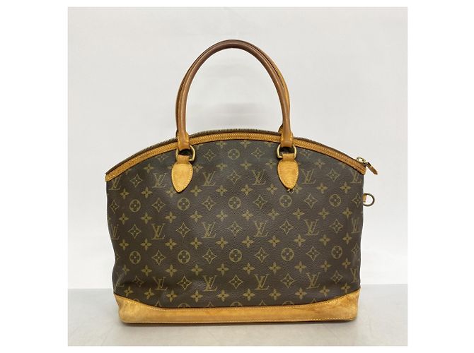 Borsa a mano orizzontale Lockit Monogram Louis Vuitton Marrone - vista 15
