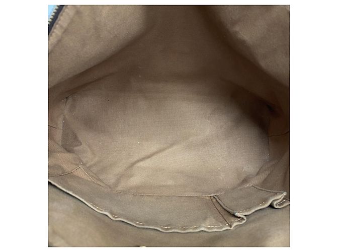 Borsa a mano orizzontale Lockit Monogram Louis Vuitton Marrone - vista 4