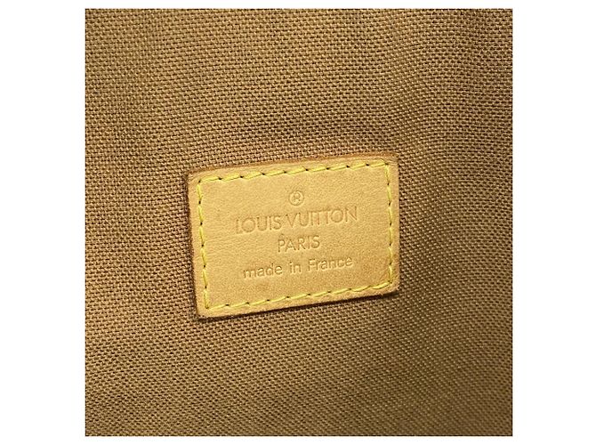 Borsa a mano orizzontale Lockit Monogram Louis Vuitton Marrone - vista 5