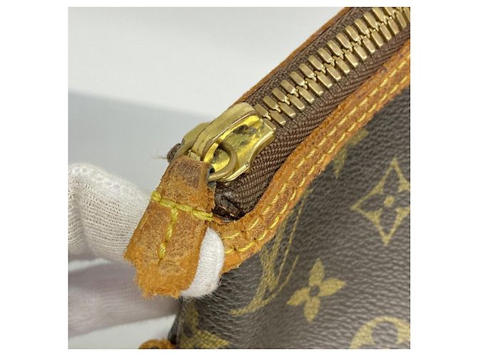 Borsa a mano orizzontale Lockit Monogram Louis Vuitton Marrone - vista 6