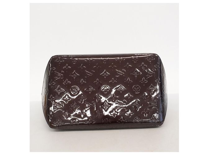 Louis Vuitton Vernis Bellevue GM Handbag Dark red - view 3