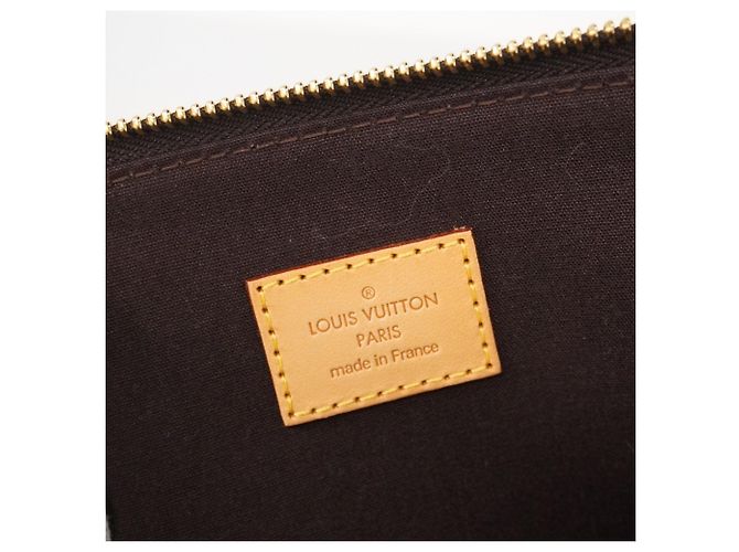 Louis Vuitton Vernis Bellevue GM Handbag Dark red - view 5