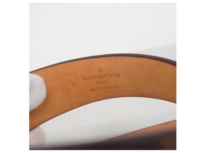 Louis Vuitton Damier Santur Carré Gürtel M6802 Ebenholz Damier ebene - Ansicht 2