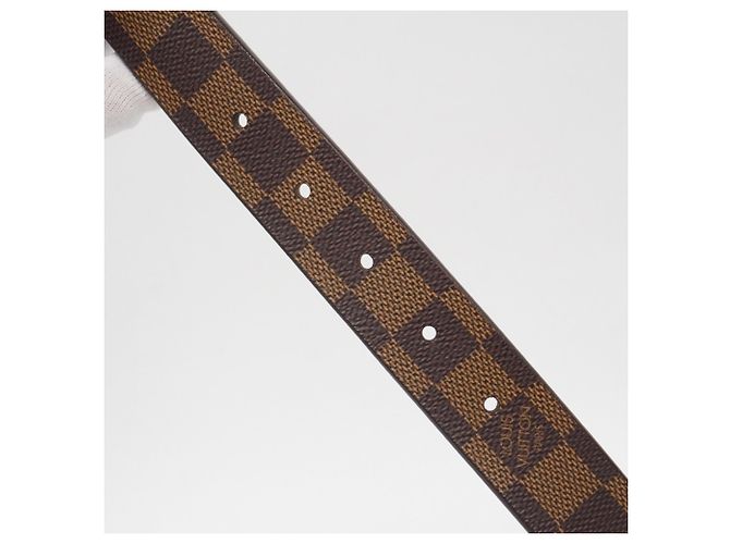 Louis Vuitton Damier Santur Carré Gürtel M6802 Ebenholz Damier ebene - Ansicht 3