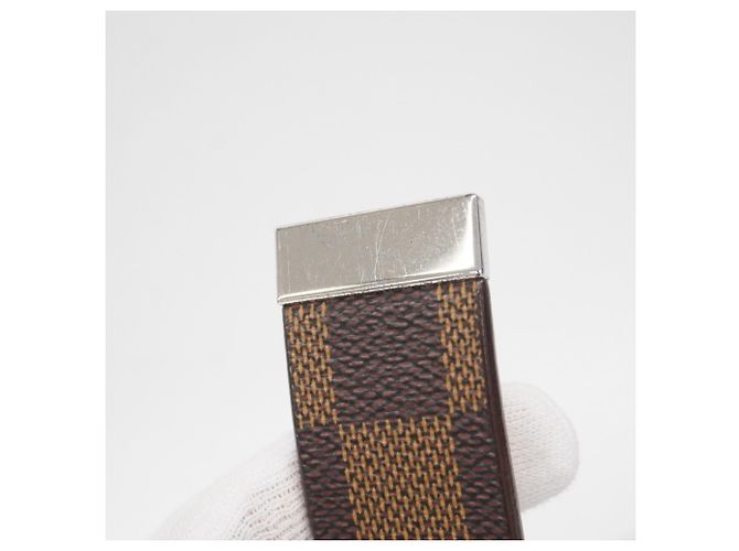 Louis Vuitton Damier Santur Carré Gürtel M6802 Ebenholz Damier ebene - Ansicht 8