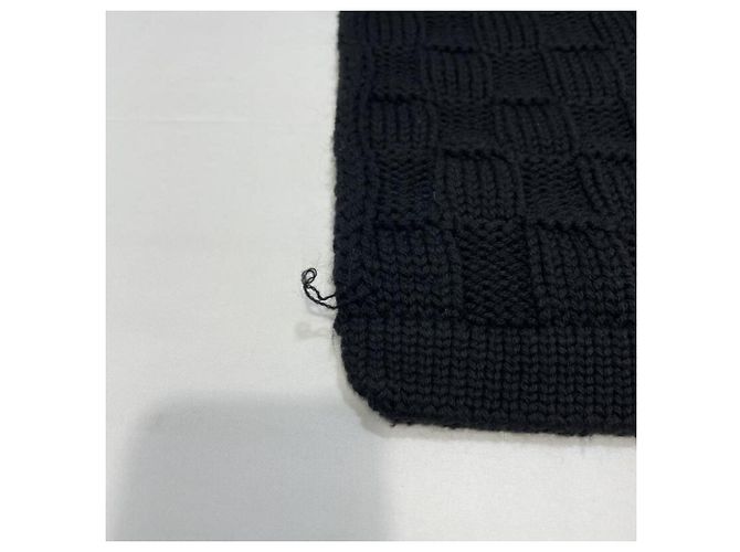 Sciarpa Snug Damier Heritage Louis Vuitton Nero - vista 4