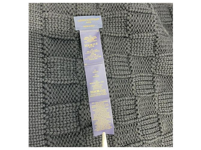 Sciarpa Snug Damier Heritage Louis Vuitton Nero - vista 8