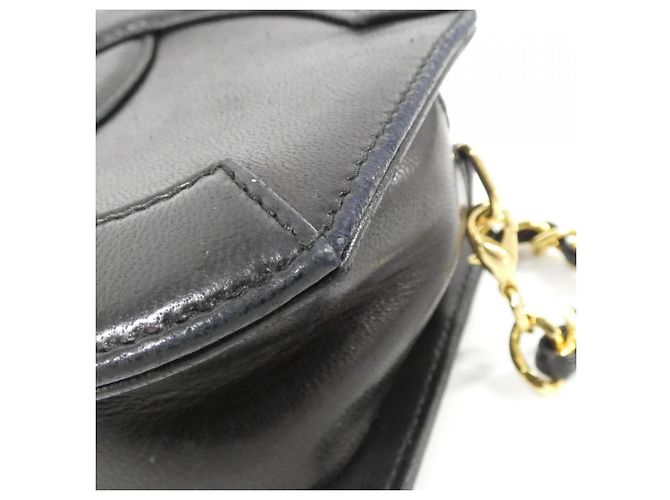 Borsa a spalla in pelle nera Chanel Nero - vista 2