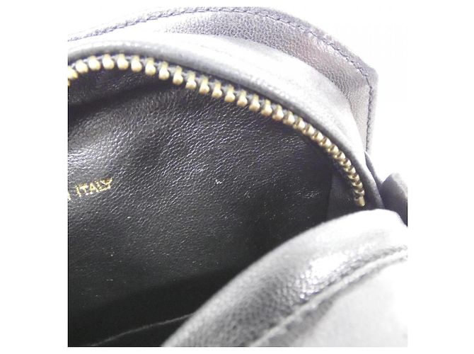Borsa a spalla in pelle nera Chanel Nero - vista 7
