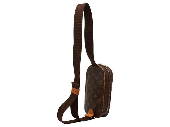 Borsa a corpo Pochette Ganju Monogram Louis Vuitton Marrone - vista 2